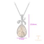 جزییات زنجیر و قفل گردنبند ژوپینگ طول 41CM وزن 4.62 گرم کد 14N25122801