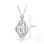 جزییات زنجیر و قفل گردنبند ژوپینگ طول 60CM وزن 19.8 گرم کد 43151