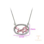 جزییات زنجیر و قفل گردنبند ژوپینگ طول 44CM وزن 4.6 گرم کد 43275