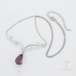 جزییات زنجیر و قفل گردنبند ژوپینگ طول 44CM وزن 6.6 گرم کد 43438-A5