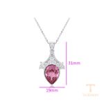 جزییات زنجیر و قفل گردنبند ژوپینگ طول 40CM وزن 6 گرم کد 43481-A15