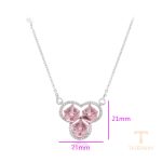 جزییات زنجیر و قفل گردنبند ژوپینگ طول 43cm وزن 5.35 گرم کد 43717-A4