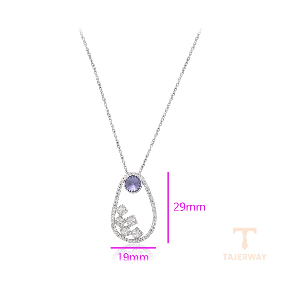 جزییات زنجیر و قفل گردنبند ژوپینگ طول 41CM وزن 4.8 گرم کد 43734-A6