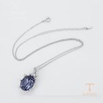 جزییات زنجیر و قفل گردنبند ژوپینگ طول 41CM وزن 10 گرم کد 43833-A6