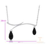 جزییات زنجیر و قفل گردنبند ژوپینگ طول 50CM وزن 4.28 گرم کد 43913-A12