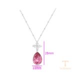 جزییات زنجیر و قفل گردنبند ژوپینگ طول 40CM وزن 4.5 گرم کد 43961-A15