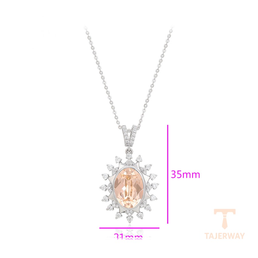 جزییات زنجیر و قفل گردنبند ژوپینگ طول 46CM وزن 8 گرم کد 44355-A10