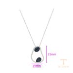 جزییات زنجیر و قفل گردنبند ژوپینگ طول 45CM وزن 5.06 گرم کد A00624030