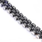 جزییات زنجیر و قفل دستبند ژوپینگ طول 20.5CM وزن 86 گرم کد bracelet-73