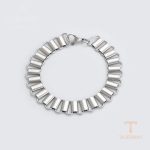 جزییات زنجیر و قفل دستبند ژوپینگ طول 21CM وزن 13.7 گرم کد T000835038