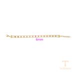 جزییات زنجیر و قفل دستبند ژوپینگ طول 16CM وزن 4.61 گرم کد T000974884