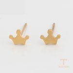 نمای مدل قفل و اتصالات گوشواره ژوپینگ وزن 0.6 گرم کد A00794608