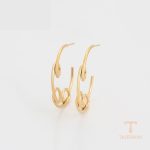 نمای مدل قفل و اتصالات گوشواره ژوپینگ طول Free وزن 3.75 گرم کد A00901172