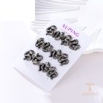 گوشواره ژوپینگ بدون نگین کد earring-1601-12