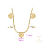 نمای نزدیک گردنبند ژوپینگ مناسب پوست حساس کد T000874366
