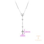 نمای نزدیک گردنبند ژوپینگ مناسب پوست حساس کد T000928188