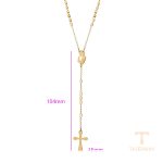 جزییات زنجیر و قفل گردنبند ژوپینگ وزن 6.92 گرم کد T000928259