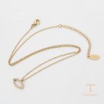 جزییات زنجیر و قفل گردنبند ژوپینگ طول 40CM وزن 2.2 گرم کد T000964705
