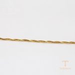 جزییات زنجیر و قفل گردنبند ژوپینگ طول 42CM وزن 6.79 گرم کد T000975817