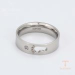 انگشتر ژوپینگ نگین‌دار کد 15984