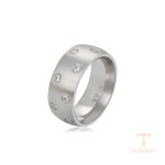 انگشتر ژوپینگ نگین‌دار کد T000971694