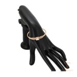النگو ژوپینگ رنگ طلایی طرح طلا ۱۸ عیار کد X000766341