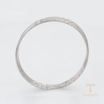 جزییات و نمای نزدیک النگو ژوپینگ طول 65(±2)mm وزن 17.14 گرم کد X001007265