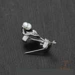 نمای نزدیک زیورآلات ژوپینگ نگین‌دار کد A00899116
