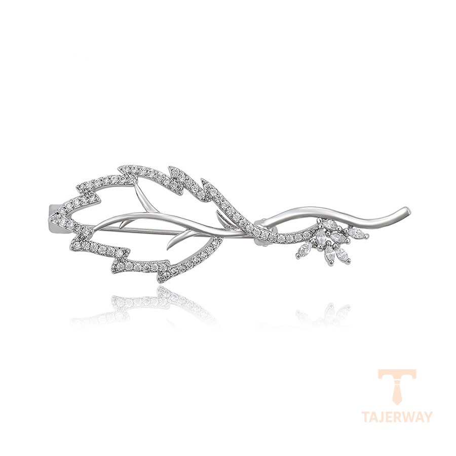 زیورآلات ژوپینگ طلای سفید (رادیوم) نگین‌دار کد A00899579