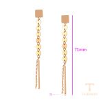 نمای نزدیک گوشواره ژوپینگ مناسب پوست حساس کد A00597515