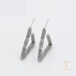 نمای مدل قفل و اتصالات گوشواره ژوپینگ وزن 4 گرم کد A00795965