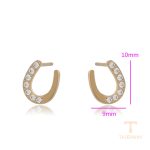 نمای نزدیک گوشواره ژوپینگ کد A00897615