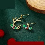 نمای مدل قفل و اتصالات گوشواره ژوپینگ وزن 3.56 گرم کد X000961300