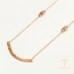 جزییات زنجیر و قفل گردنبند ژوپینگ طول 42CM وزن 2.94 گرم کد A00537790