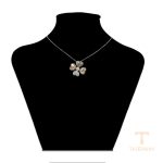 نمای نزدیک گردنبند ژوپینگ نگین‌دار کد A00622228
