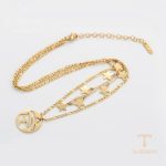 جزییات زنجیر و قفل گردنبند ژوپینگ وزن 7.52 گرم کد A00903293