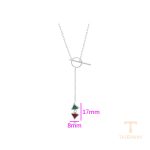 نمای نزدیک گردنبند ژوپینگ مناسب پوست حساس کد T000677315