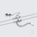 جزییات زنجیر و قفل گردنبند ژوپینگ طول 44CM وزن 2.87 گرم کد T000677315