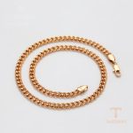 جزییات زنجیر و قفل گردنبند ژوپینگ طول 45CM وزن 27.6 گرم کد X000916778