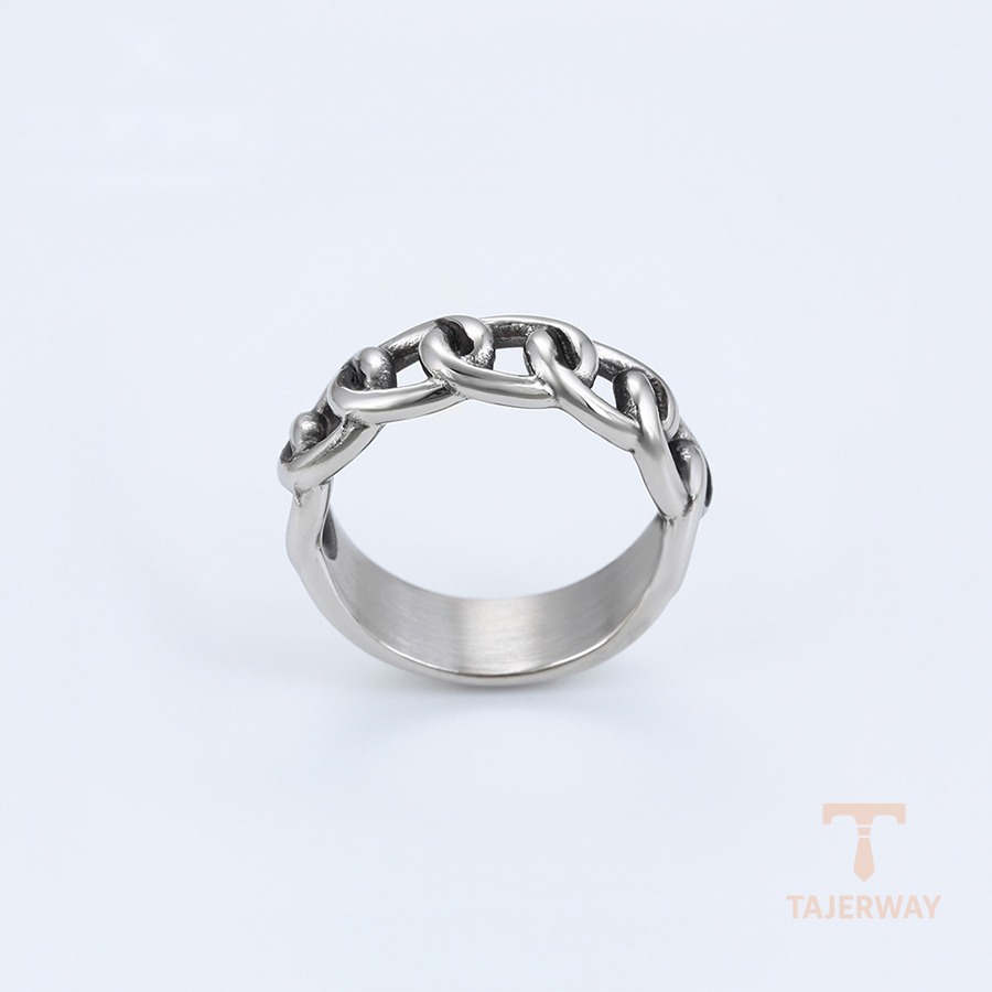 انگشتر ژوپینگ بدون نگین کد 15864