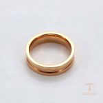 انگشتر ژوپینگ رنگ طلایی طرح طلا ۱۸ عیار کد 15978