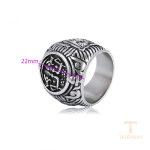 نمای نزدیک انگشتر ژوپینگ مناسب پوست حساس کد 16054