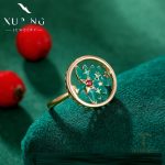 جزییات رکاب و طراحی انگشتر ژوپینگ وزن 3.16 کد X000966124