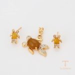 جزییات و نمای نزدیک ست ژوپینگ طول Free وزن 3.31 گرم کد 14SET251806