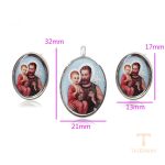 جزییات و نمای نزدیک ست ژوپینگ طول Free وزن 8.2 گرم کد 65561