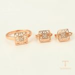جزییات و نمای نزدیک ست ژوپینگ وزن 5.4 گرم کد A00917078