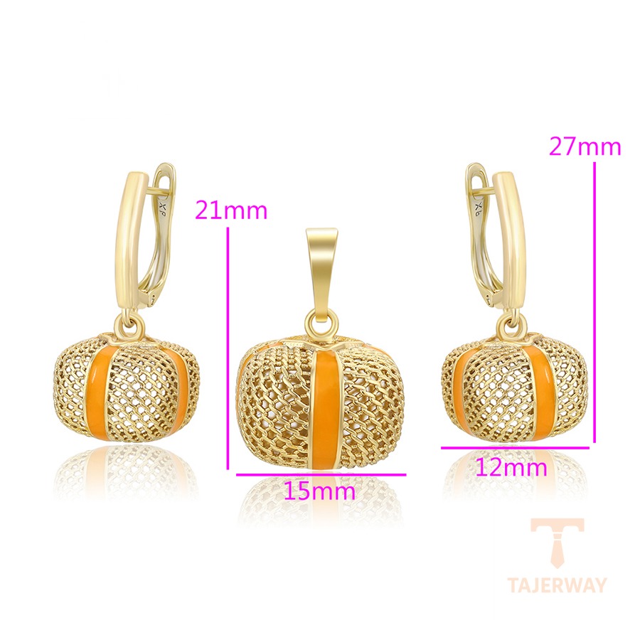جزییات و نمای نزدیک ست ژوپینگ وزن 6.73 گرم کد X000904717
