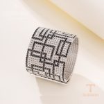 جزییات و نمای نزدیک النگو ژوپینگ طول 50(±2)mm وزن 46.53 گرم کد 52010-A12