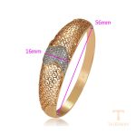 نمای نزدیک النگو ژوپینگ نگین‌دار کد A00403971