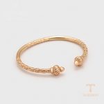 نمای نزدیک النگو ژوپینگ بدون نگین کد X000824183